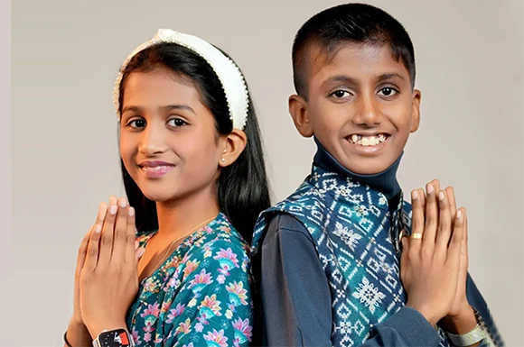 Inspire Spiritual Growth with Jainam & Jivika